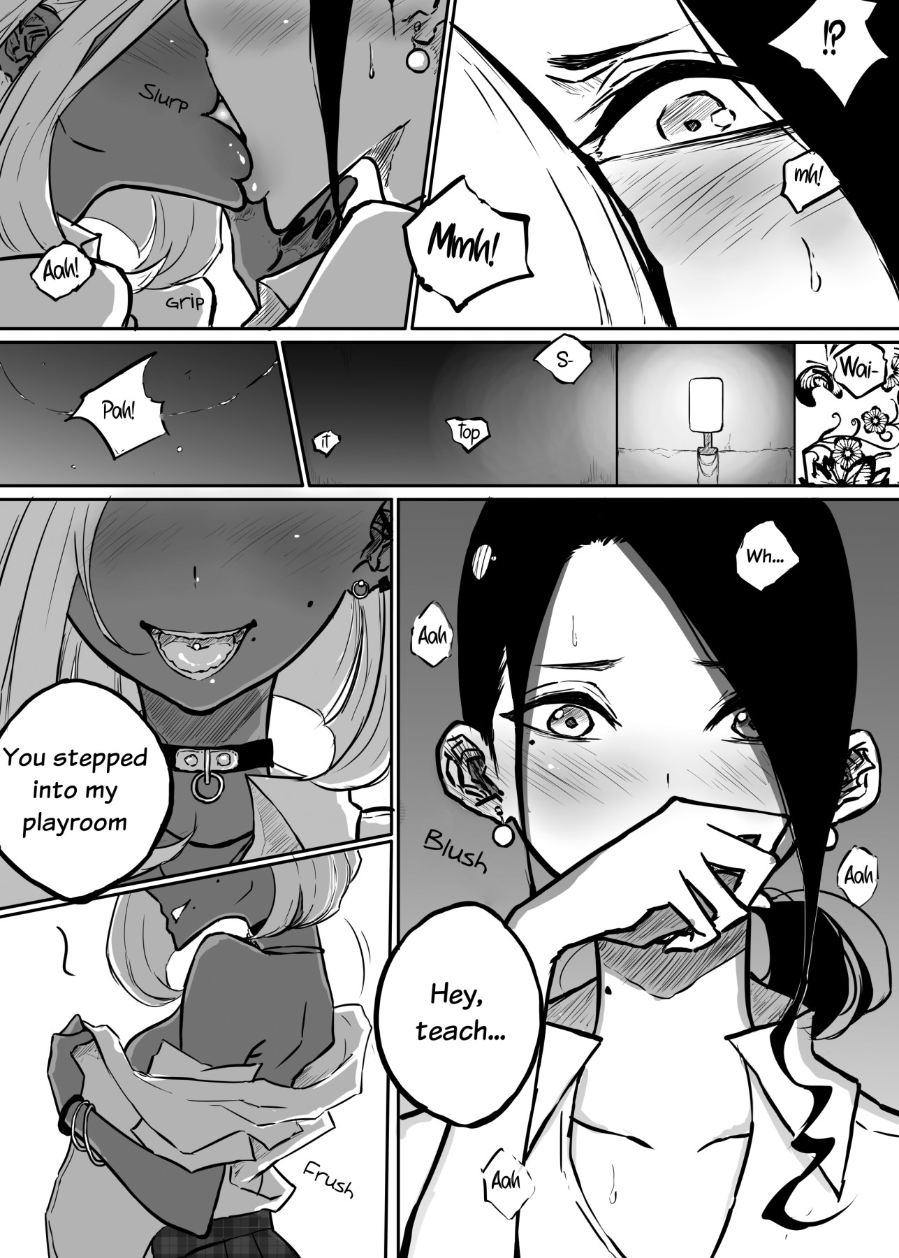 Hentai Manga Comic-The Story of a Strict Teacher Who Got Fucked by Her Gyaru Bitch Student-Read-14